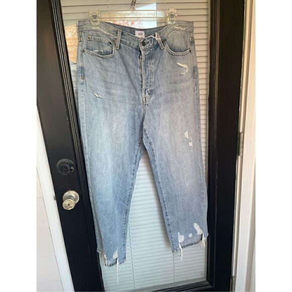 NWT Pistola Charlie High Rise Straight Jeans in Ruthless Size 32 - Picture 12 of 13